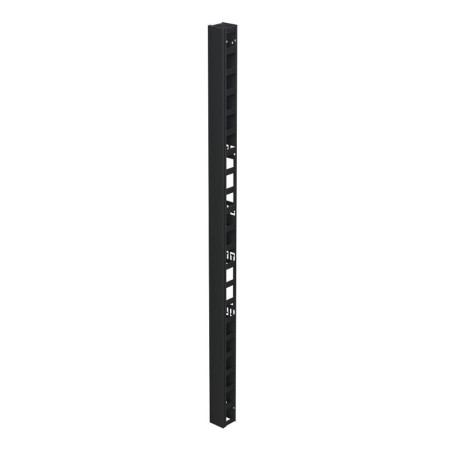Организатор вертикальный с крышкой 32U, 90мм, для IT-CQE RAL9005