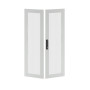 Дверь перфорированная двухстворчатая для IT-CQE 1800 x 800 RAL7035