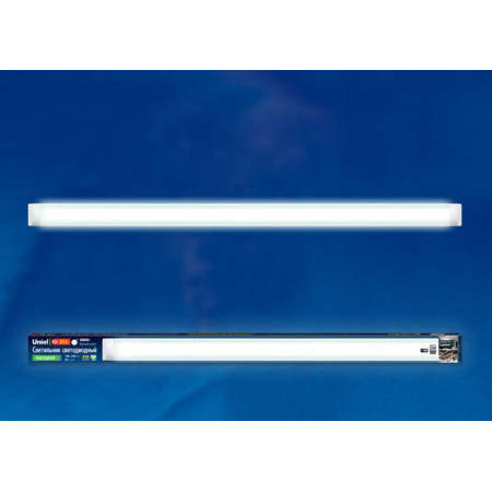 Светильник светодиодный линейный 40вт 1200мм 4000К IP20 ULO-CL120-40W/NW SILVER серебристый