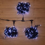 Гирлянда "LED ClipLight" 24V, 3 нити по 20 м, свечение с динамикой, цвет диодов Белый