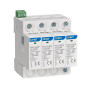 Ограничитель имп. перенапр. NXU-Ⅰ+Ⅱ/F 4P In25kA Uc275В Im50kA (R)