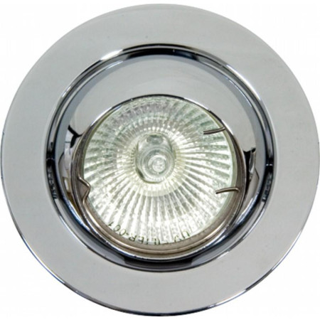 Светильник точечный встраиваемый декоративный DL12/DL3206 MR16 50W G5.3 хром