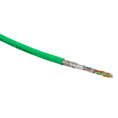 SFUTP4-C5E-S24-IN-PVC-GN-305 (305 м) Кабель витая пара SF/UTP, категория 5e, 4 пары(24 AWG),одножил.(solid) PVC
