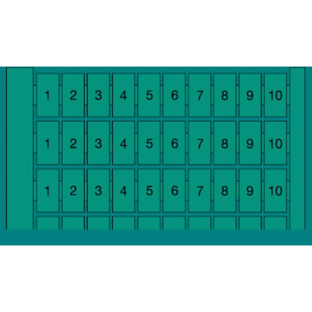 Маркировка RC55 (100 X A) , гориз.