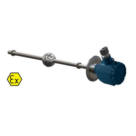 Датчик уровня поплавковый ПДУ-RS.2500.5.CLХ-Exd
