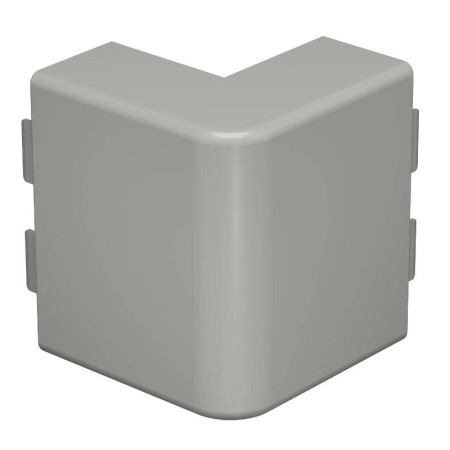 Крышка внешнего угла кабельного канала WDK 40x110 мм (ПВХ,серый) (WDK HA40110GR)
