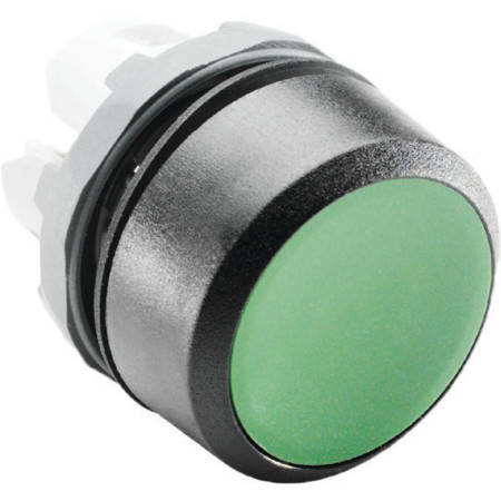 Кнопка MP1-10G зеленая (только корпус) без подсветки без фиксаци и