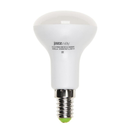 Лампа светодиодная LED 5Вт E14 220В 3000К PLED- ECO-R50 отражатель (рефлектор)