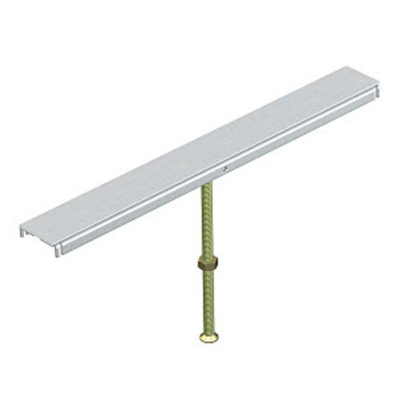 Стыковая опора крышки канала OKA-W 600 мм (сталь) (DSU2 600 10050)