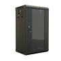 TDB-12U-GP-RAL9004 Шкаф настенный 10'', 12U, 649,5х390х300, уст. размер 254 мм
