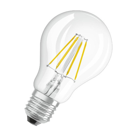 Лампа светодиодная филаментная LED Star А 4W/827 230V FIL E27 5X2