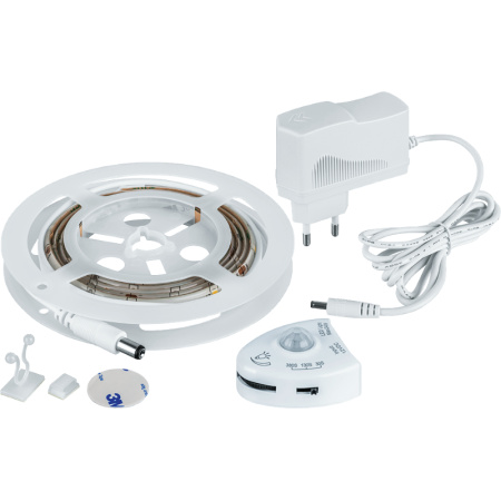 Лента светодиодная с аксессуарами комплект NLS-01-1120WW-6-LED-1PIRMLD