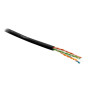 UUTP4-C6-S23-IN-PVC-BK-305 (305 м) Кабель витая пара, неэкранир. U/UTP, категория 6, 4 пары (23 AWG), одножил. (solid), PVC