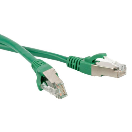 Патч-корд PC-LPM-STP-RJ45-RJ45-C6-2M-LSZH-GN F/UTP, экранированный, Cat.6, LSZH, 2 м, зеленый