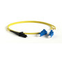 Патч-корд FC-D2-9-LC/UR-MTRJM/UR-H-3M-LSZH-YL волоконно-оптический (шнур) SM 9/125 (OS2), MTRJ(папа)-LC, 2.0 мм, duplex, LSZH, 3