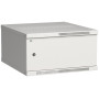 Шкаф LINEA WE 6U 600x650мм дверь металл серый