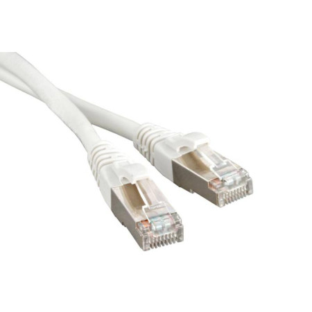PC-LPM-STP-RJ45-RJ45-C5e-0.5M-LSZH-WH Патч-корд F/UTP, экранированный, Cat.5e (100% Fluke Component Tested), LSZH, 0.5 м, белый