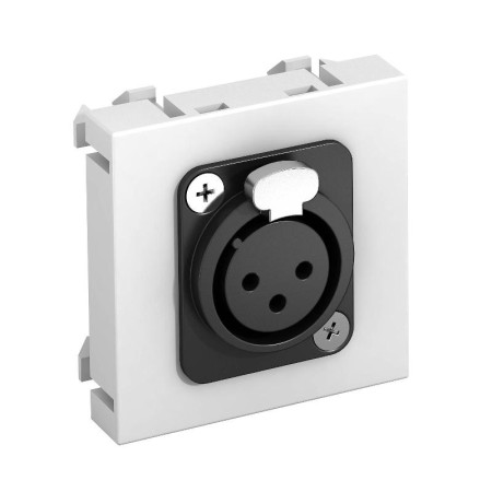 Мультимедийная рамка XLR Modul45 (белый) (MTG-X3F L RW1)