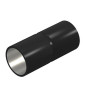 Муфта соединительная, черное покрытие D20mm (SV20W SW)