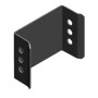 TB2-KIT-RAL9004 Комплект для скрепления шкафов серии TTB, TTR между собой (4 скобы + 16 винтов), цвет черный (RAL 9004)