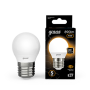 Лампа светодиодная Black LED Шар E27 9.5W 890lm 3000K
