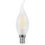 Лампа светодиодная LB-714 (11W) 230V E14 4000K филамент С35T матовая