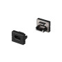 Заглушка SL-MINI-8-H6 BLACK с отверстием (arlight, Пластик)