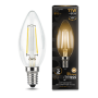 Лампа светодиодная Black LED Filament Свеча E14 11W 720lm 2700К