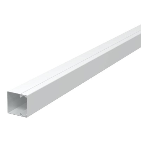 Металлический кабельный канал LKM 40x40x2000 мм (сталь,белый) (LKM40040RW)
