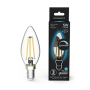 Лампа светодиодная LED 5Вт E14 220В 4100К свеча, диммируемая