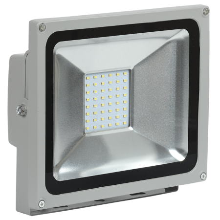 Прожектор светодиодный СДО 05-30 серый SMD IP65