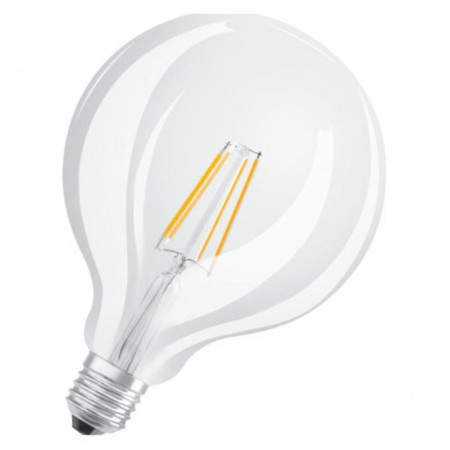 Лампа светодиодная LEDPG12540 4W/827 230V FIL E27 10X1