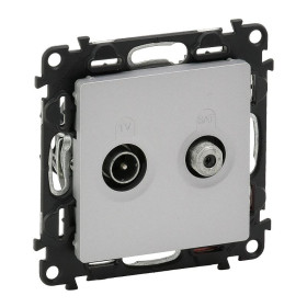 Valena LIFE DIY Алюминий Розетка TV-SAT