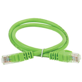 Коммутационный шнур кат. 5Е UTP PVC 10м зеленый