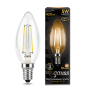 Лампа светодиодная LED 5Вт E14 220В 2700К свеча