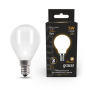 Лампа светодиодная Black LED Filament Шар OPAL E14 5W 420lm 2700K
