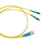 Патч-корд FC-S2-9-FC/AR-FC/UR-H-3M-LSZH-YL волоконно-оптический (шнур) SM 9/125 (OS2), FC/APC-FC/UPC, 2.0 мм, simplex, LSZH, 3 м