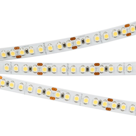 Лента светодиодная RT-A180-8mm 24V Cool 10K (14.4 W/m, IP20, 3528, 5m) (arlight, Открытый)