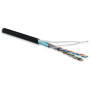 Кабель витая пара FUTP4-C5E-P26-IN-LSZH-BK-100 (100м)эк.F/UTP,к.5e,4п.(26AWG),мног.(patch),эк.-ф.,LSZH,нг(С)-HF,–20°C–+75°C,черн