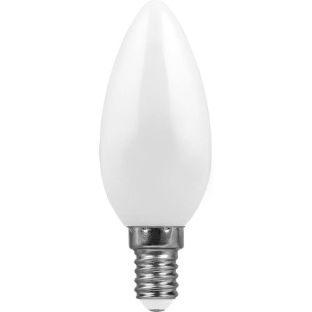 Лампа светодиодная LB-58 (5W) 230V E14 2700K филамент C35 матовая