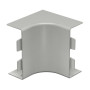 Крышка внутреннего угла кабельного канала WDK 40x110 мм (ПВХ,серый) (WDK HI40110GR)