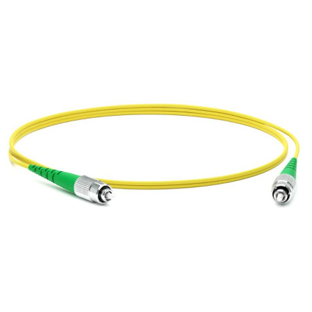 Патч-корд FC-S2-9-FC/AR-FC/AR-H-10M-LSZH-YLвол.-оптич.(шнур) SM 9/125 (OS2),FC/APC-FC/APC,2.0мм,simplex,LSZH,10м