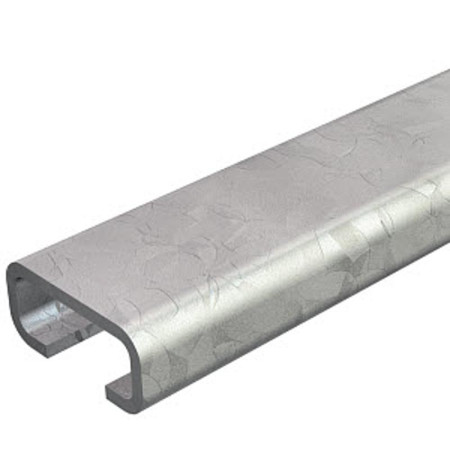 Профильная рейка 2000x27x12,5 (CL2712UP2000BK)