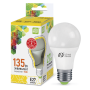 Лампа светодиодная LED-A60-standard 15Вт 230В Е27 3000К 1350Лм
