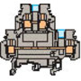 Клемма M4/6.D2-1.N винт 4мм.кв., синяя