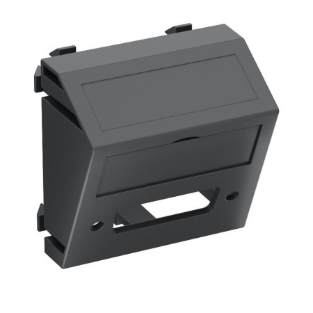 Мультимедийная рамка DVI Modul45 (черный) (MTS-DV O SWGR1)