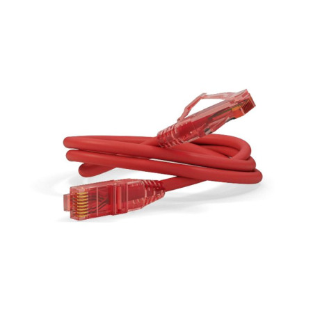 Hyperline PC-LPM-UTP-RJ45-RJ45-C5e-0.5M-LSZH-RD Патч-корд U/­UTP, Cat.5e LSZH, 0.5 м, красный