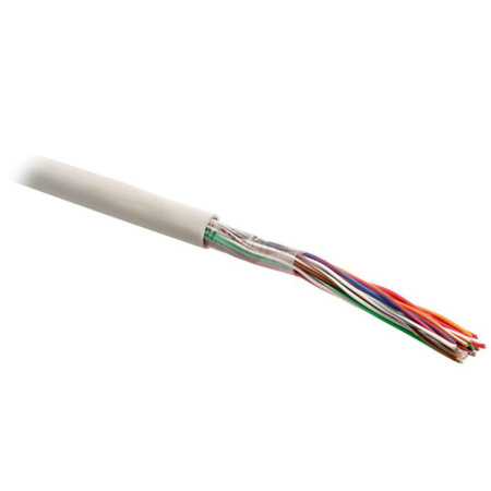 Кабель витая пара UUTP10-C3-S24-IN-LSZH-GY неэкр.U/UTP,кат.3,10пар(24AWG),одн.(solid),LSZHнг(C)-HF,–20°C -+60°C,сер.