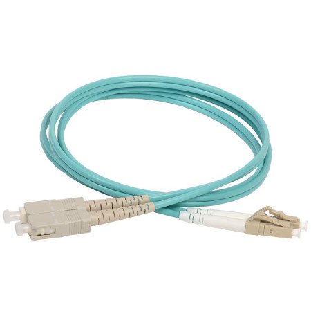 Оптический (патч-корд), MM, 50/125 (OM3), LC/UPC-SC/UPC,(Duplex),30м