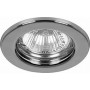 Светильник точечный встраиваемый под лампу DL10/DL3201 MR16 50W G5.3 хром